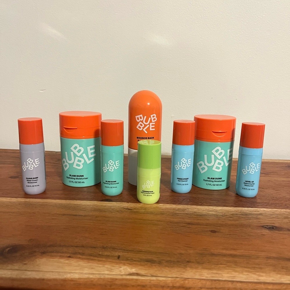Bubble Skincare Set